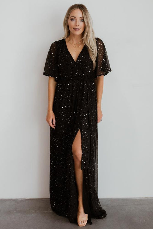 Grace Sparkle Gown | Black | Baltic Born